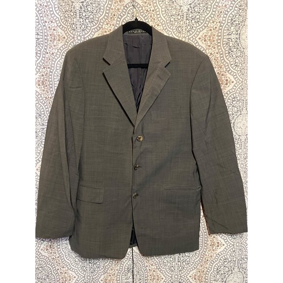 Hugo Boss Mens 2-Piece Suit Size 38R Made In USA - Picture 4 of 16